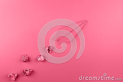 color of the year 2023 Viva Magenta Editorial Stock Photo