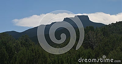 Colorado Mountain Fisherâ€™s Peak. Trinidad Colorado Stock Photo