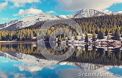 Colorado mountains Stock Photo