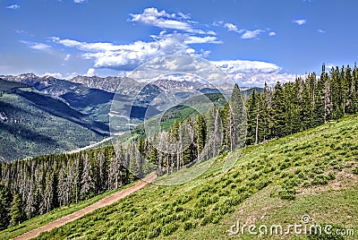 Colorado mountains Stock Photo