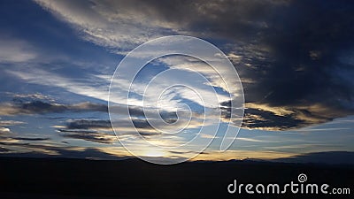 Colorado skies Stock Photo
