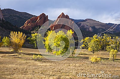 Colorado Springs CO Stock Photo