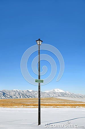 Colorado Springs Highlights Stock Photo