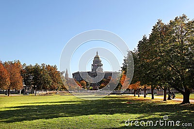 Colorado State Capitol Building Stock Photo