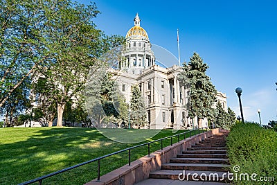 Colorado State Capitol Stock Photo