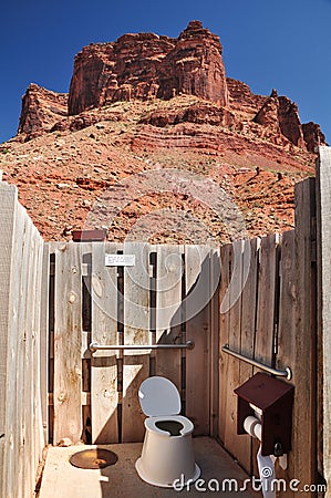 The Colorado valley Stock Photo