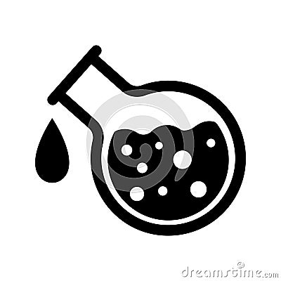 Colorant icon. sulfate illustration symbol. additive logo. Cartoon Illustration