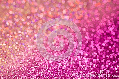 Colored abstract blurred light glitter background layout design can be use for background concept or festival background.Bokeh Stock Photo