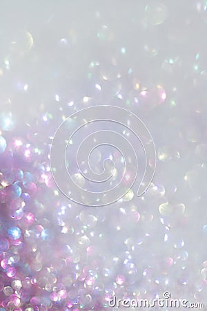 Colored abstract blurred light glitter background layout design can be use for background concept or festival background.Bokeh Stock Photo