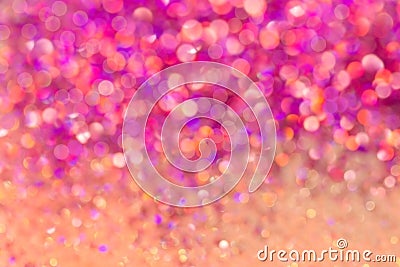Colored abstract blurred light glitter background layout design can be use for background concept or festival background.Bokeh Stock Photo