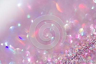 Colored abstract blurred light glitter background layout design can be use for background concept or festival background.Bokeh Stock Photo