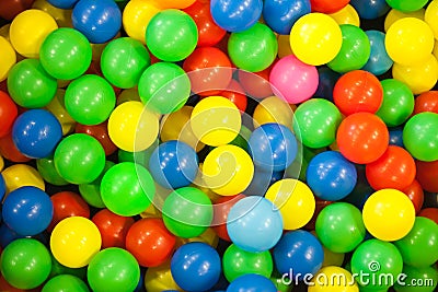 Colored balls Stock Photo