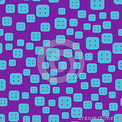 Colored buttons seamless pattern shape art geometric graphic background vector illustration Vector Illustration