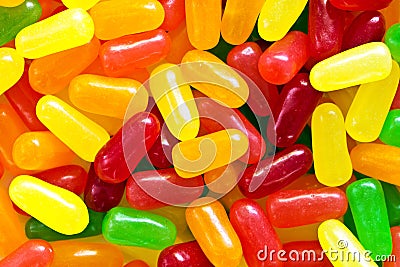 Colored candy Stock Photo