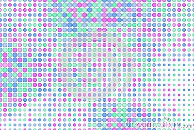 Conceptual background shape for design or texture. Pattern, effect, mosaic, sphere & group. Stock Photo