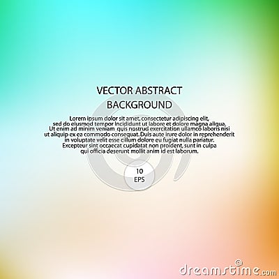 Colored gradient background. Template for presentation. Background under the text. eps 10 Stock Photo