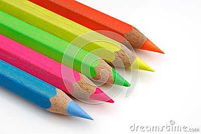 Colored highlighter Stock Photo