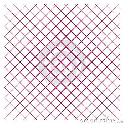 Colored lattice texture. Geometric grid, mesh. Abstract grating, grill lines background, pattern Vector Illustration
