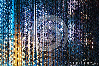 Colored neon lights background, abstract glitter bright light close up, club festive party poster design, holiday blinking backdro Cartoon Illustration