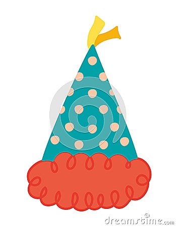 colored party hat Stock Photo