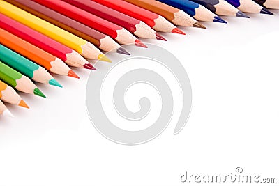 Colored pencil Stock Photo