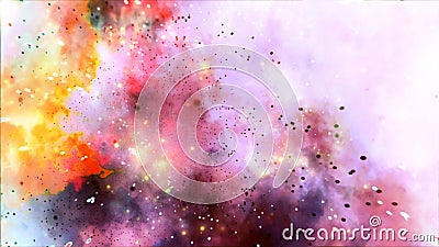 Colored Rainbow Galaxy Explosion Strars Abstract Background Stock Photo