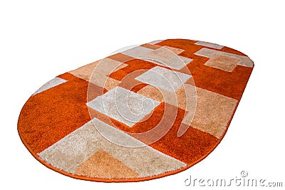 Colored rug Stock Photo