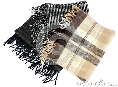 Colored scarf Stock Photo