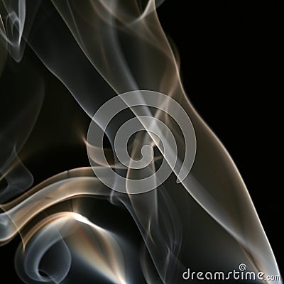 Colored smoke Stock Photo