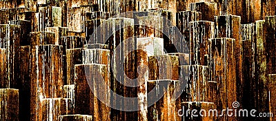 Colorful abstract backgroun iron perons Stock Photo