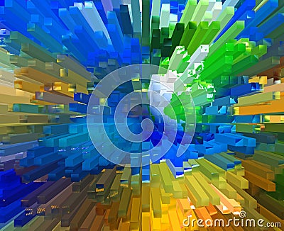 Colorful abstract background Stock Photo