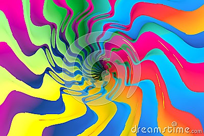 Colorful abstract background noise Cartoon Illustration