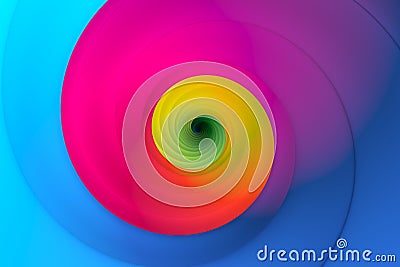 Colorful abstract background Cartoon Illustration