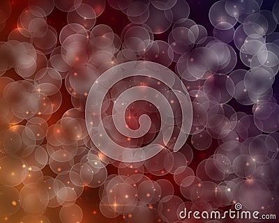 Colorful abstract background with bluring circles Stock Photo