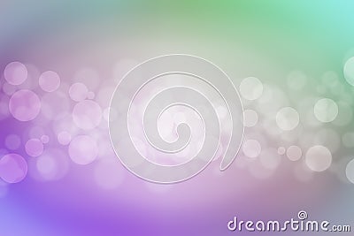 Abstract bokeh background, on color pastel Stock Photo