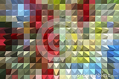 Colorful abstract geometric background Stock Photo