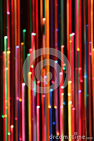 Colorful Abstract Lines Stock Photo