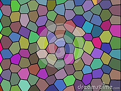 Colorful Abstract mosaic background Vector Illustration