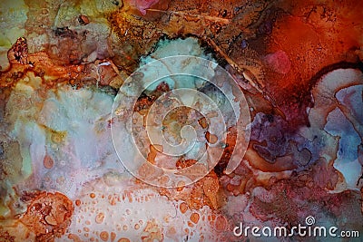 Colorful abstract painting texture Stock Photo