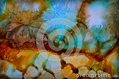 Colorful abstract painting texture Stock Photo