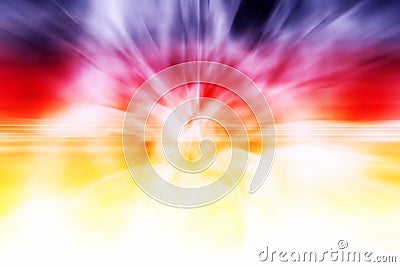 Colorful Abstract Splash Stock Photo