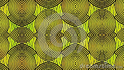 Colorful African fabric, seamless and textured pattern, geometric design Stock Photo