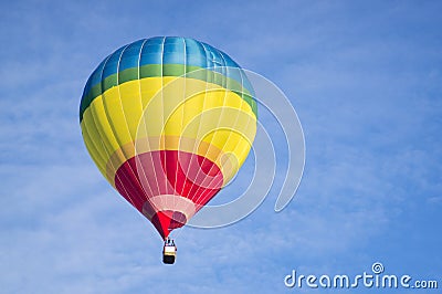 Colorful air balloon Stock Photo