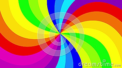 Colorful Background Rainbow that Rotating Spiral. Stock Footage - Video of  blue, generic: 48440268
