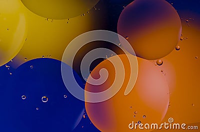 Space or planets universe cosmic abstract background. Abstract molecule atom sctructure. Macro shot of air or molecule. Abstract Stock Photo