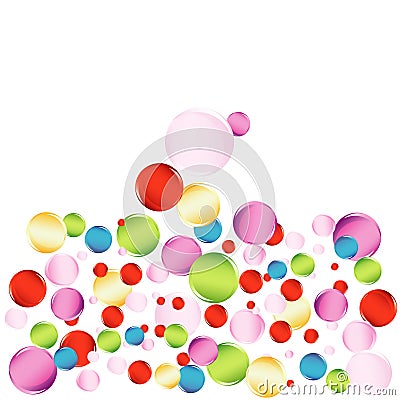 Colorful ball Vector Illustration