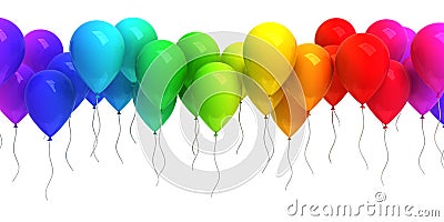 Colorful balloons Stock Photo