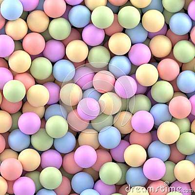 Colorful balls background Vector Illustration