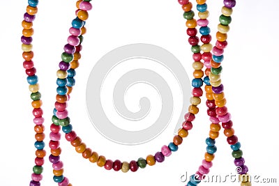 Colorful beads Stock Photo