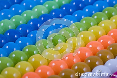 Colorful beads Stock Photo